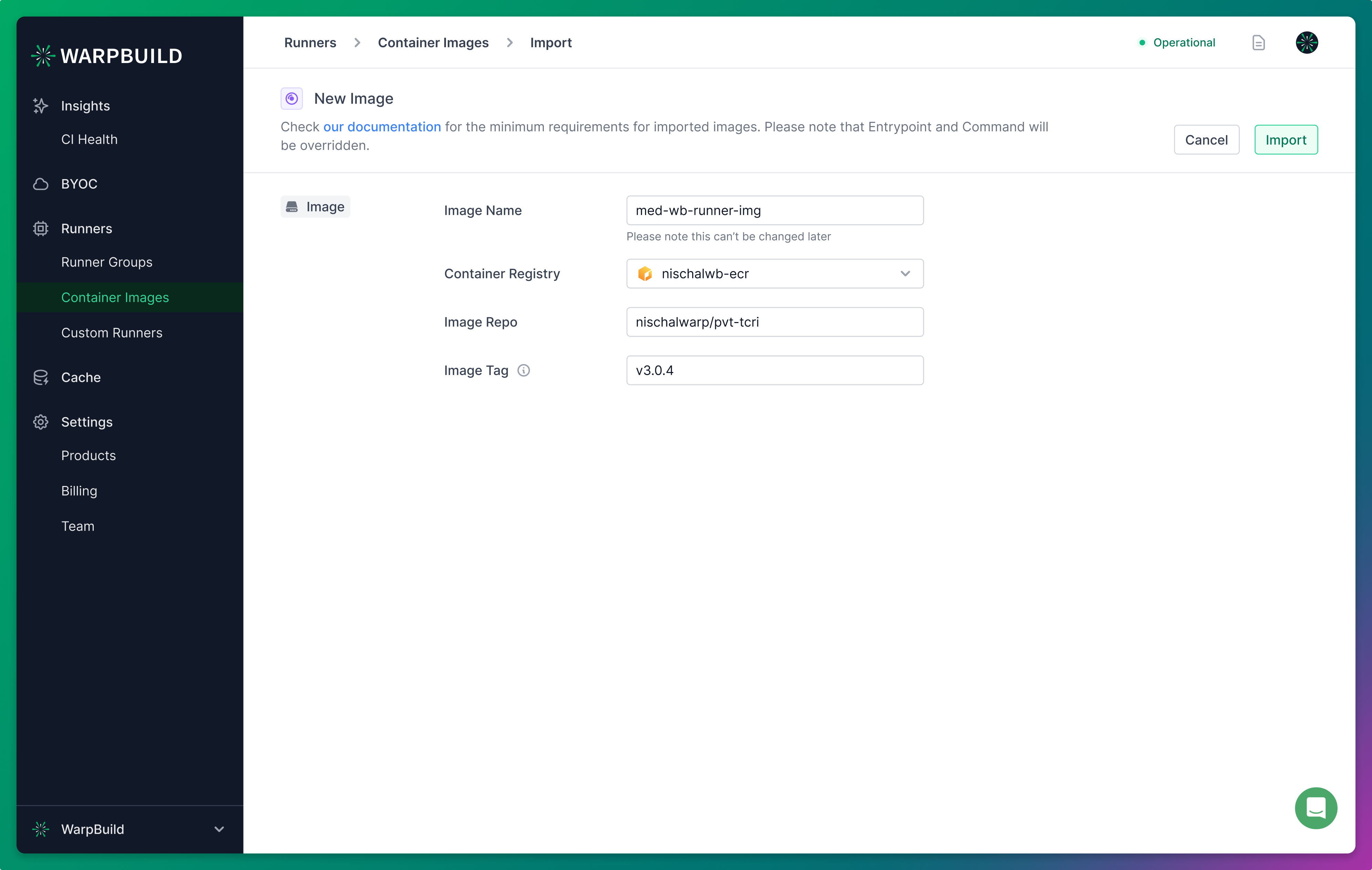 AWS ECR Credentials